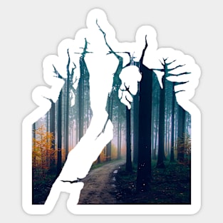 Dark forest 3 Sticker